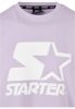 STARTER STARTER LOGO TEE LILAC