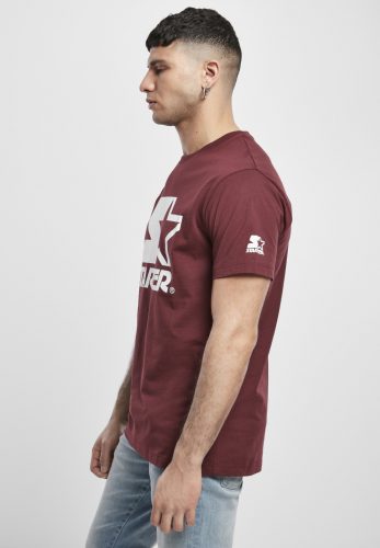 STARTER STARTER LOGO TEE OXBLOOD