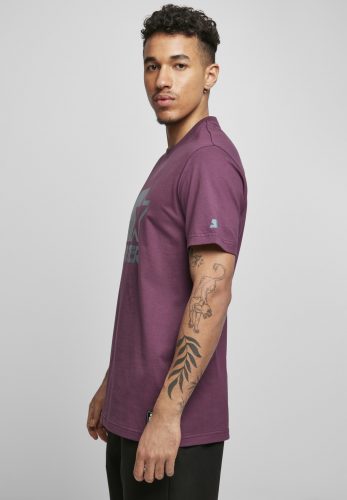 STARTER STARTER LOGO TEE DARKVIOLET