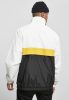 STARTER STARTER THREE TONED JOGGING JACKET WHITE/BLACK/GOLDEN