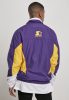 STARTER STARTER TRACK JACKET REALVIOLET/CALIFORNIAYEL/WHT