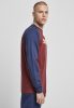 STARTER STARTER RAGLAN LONGSLEEVE PORT/DARKBLUE