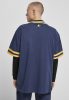 STARTER STARTER BASIC SPORTS TEE DARKBLUE/CALIFORNIAYELLOW