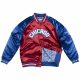 MITCHELL & NESS ALL STAR SATIN JACKET SCARLET