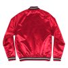 MITCHELL & NESS CHICAGO BULLS Mens Satin Jacket Scarlet