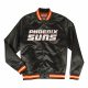 MITCHELL & NESS PHOENIX SUNS Mens Satin Jacket Black