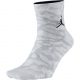 Jordan Elephant Quarter Socks WHITE/BLACK