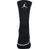 NBA X JORDAN U ELT QUICK CREW-JORDAN BLACK/WHITE