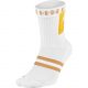 JORDAN LEGACY CREW SUEDED LUX SOCKS WHITE/BLACK/WHITE