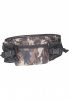 URBAN CLASSICS NYLON HIP BAG BLACK/BROWN CAMO