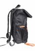 URBAN CLASSICS NYLON BACKPACK BLACK/NEONORANGE