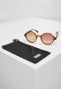 URBAN CLASSICS SUNGLASSES RETRO FUNK UC BROWN LEO/ROSÚ