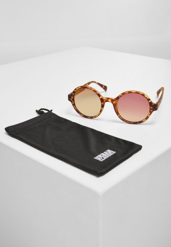 URBAN CLASSICS SUNGLASSES RETRO FUNK UC BROWN LEO/ROSÚ