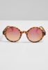 URBAN CLASSICS SUNGLASSES RETRO FUNK UC BROWN LEO/ROSÚ