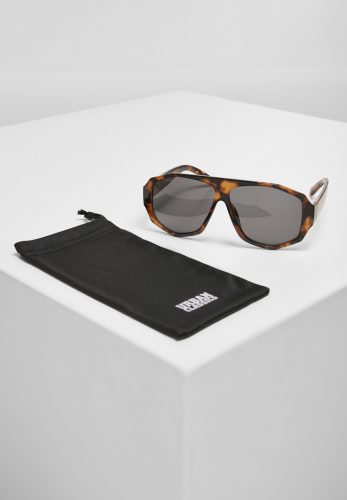 URBAN CLASSICS 101 SUNGLASSES UC BROWN LEO/BLACK