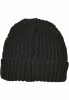 URBAN CLASSICS RECYCLED YARN FISHERMAN BEANIE BLACK