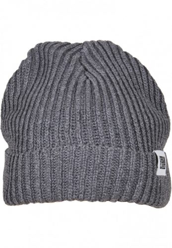 URBAN CLASSICS RECYCLED YARN FISHERMAN BEANIE ASPHALT