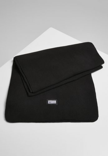 URBAN CLASSICS FLEECE SCARF BLACK