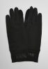 URBAN CLASSICS LOGO CUFF PERFORMANCE GLOVES BLACK