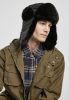 URBAN CLASSICS NYLON TRAPPER HAT BLACK