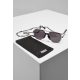 URBAN CLASSICS SUNGLASSES KARPHATOS WITH CHAIN GUNMETAL/BLACK