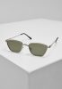 URBAN CLASSICS SUNGLASSES KALYMNOS WITH CHAIN SILVER/GREEN