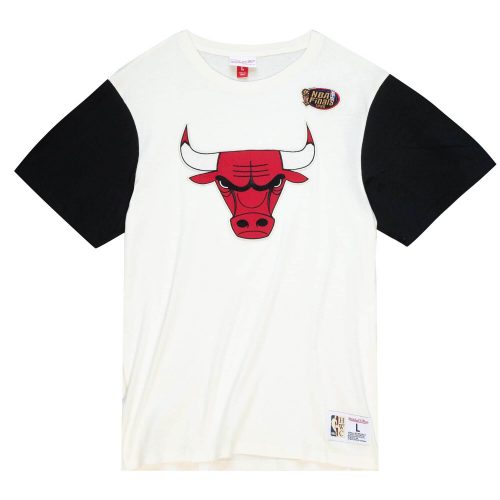 MITCHELL & NESS CHICAGO BULLS Mens Crewneck Top Cream