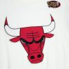 MITCHELL & NESS CHICAGO BULLS Mens Crewneck Top Cream