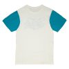 MITCHELL & NESS CHARLOTTE HORNETS Mens Crewneck Top Cream