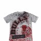 MITCHELL & NESS CHICAGO BULLS NBA TEAM BURST SUBLIMATED SS TEE  WHITE S