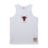 MITCHELL & NESS NBA DESTINATION LEISURE FASHION TANK Chicago Bulls White