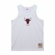 MITCHELL & NESS NBA DESTINATION LEISURE FASHION TANK Chicago Bulls White L