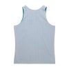 Mitchell & Ness NBA Reversible Mesh Practice Tank Vintage Logo Detroit Pistons Multi-Blue L