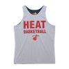 Mitchell & Ness NBA Reversible Mesh Practice Tank Vintage Logo Miami Heat Multi-Black