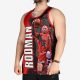 MITCHELL & NESS CHICAGO BULLS DENNIS RODMAN Player Burst Mesh Tank Scarlet