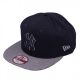 New Era Tonal Fill Cap New York Yankees NAVY/GREY