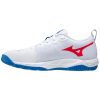 MIZUNO WAVE SUPERSONIC 2 WHITE / IGNITION RED / FRENCH BLUE