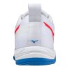 MIZUNO WAVE SUPERSONIC 2 WHITE / IGNITION RED / FRENCH BLUE