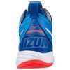 MIZUNO WAVE MOMENTUM 2 MID FRENCH BLUE / WHITE / IGNITION RED