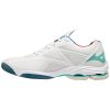 MIZUNO WAVE LIGHTNING Z7 WHITE/HIGH VISIBILITY/MOROCCAN BLUE