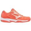 MIZUNO CYCLONE SPEED 2 JR LIVING CORAL/SNOW WHT/WHT