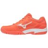 MIZUNO CYCLONE SPEED 2 JR LIVING CORAL/SNOW WHT/WHT