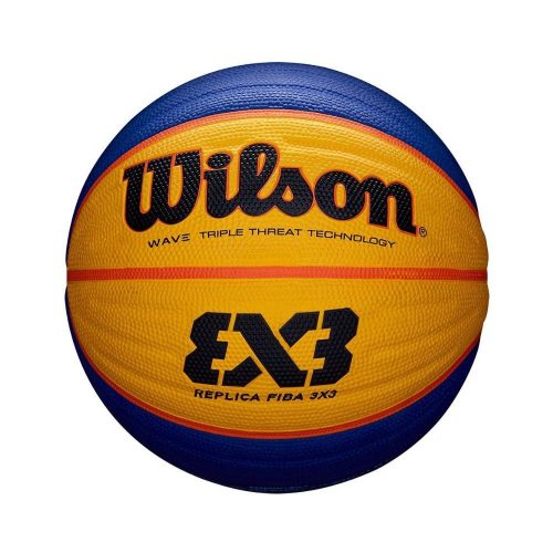 WILSON FIBA 3X3 REPLICA RBR BASKETBALL YELLOW/BLUE