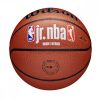 WILSON JR NBA FAM LOGO INDOOR OUTDOOR BSKT White/Brown 5