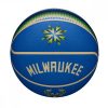 WILSON NBA TEAM CITY COLLECTOR BSKT MILWAUKEE BUCKS BLUE