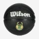 WILSON NBA TEAM TRIBUTE MINI BLACK MILWAUKEE BUCKS Black 3