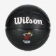 WILSON NBA TEAM TRIBUTE MINI BLACK MIAMI HEAT Black 3