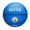 Wilson 2024 NBA Team City Collector Milwaukee Bucks Blue 7