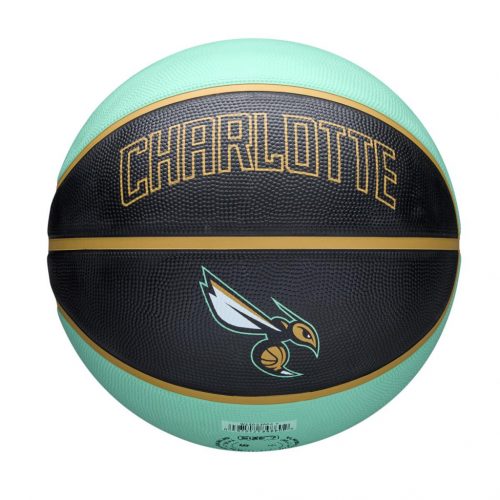 Wilson 2024 NBA Team City Edition Charlotte Hornets Black/Green 7