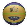 Wilson 2024 NBA Team City Edition New Orleans Pelicans Purple/Yellow 7